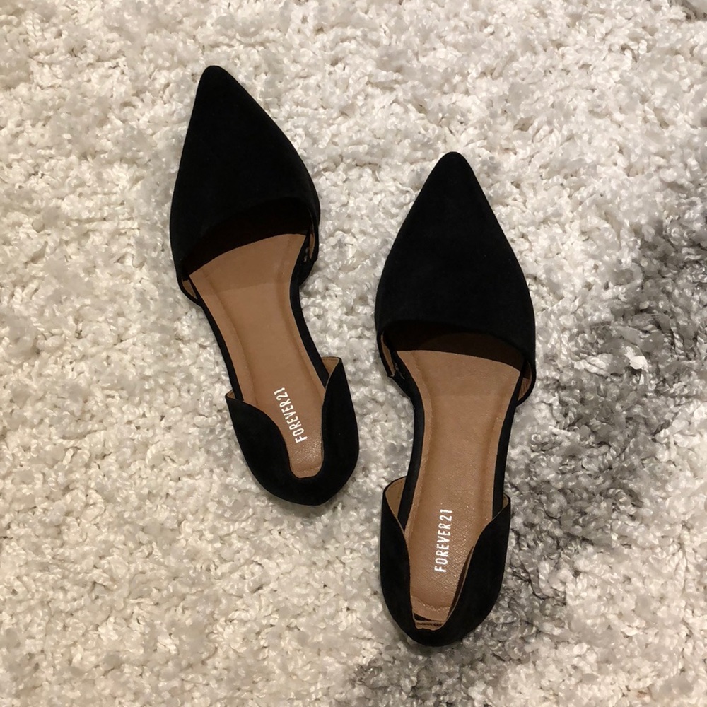 Suede Flats